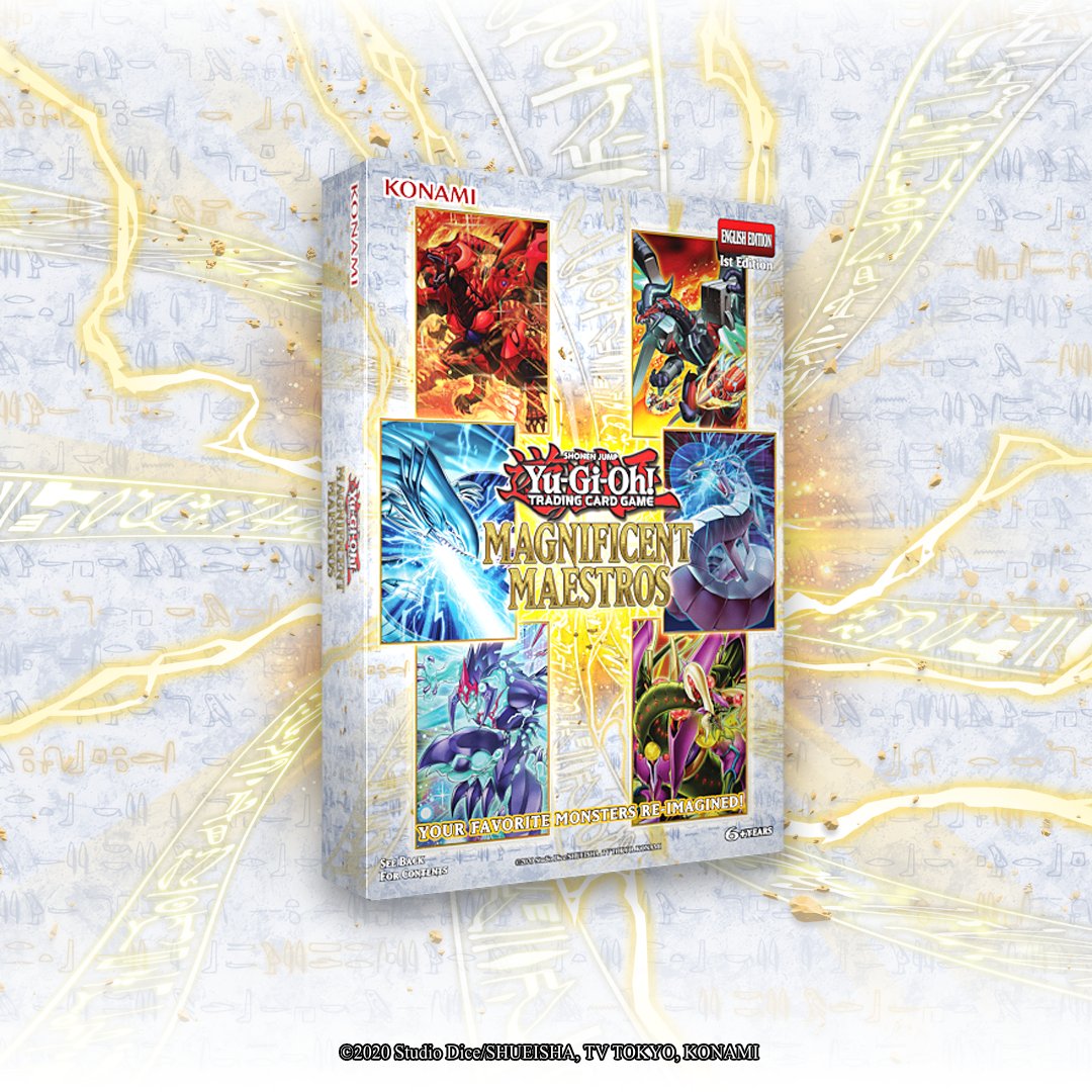 Yu-Gi-Oh! - Magnificent Maestros - Display Case (12x Tuck Boxes) (1st Edition)