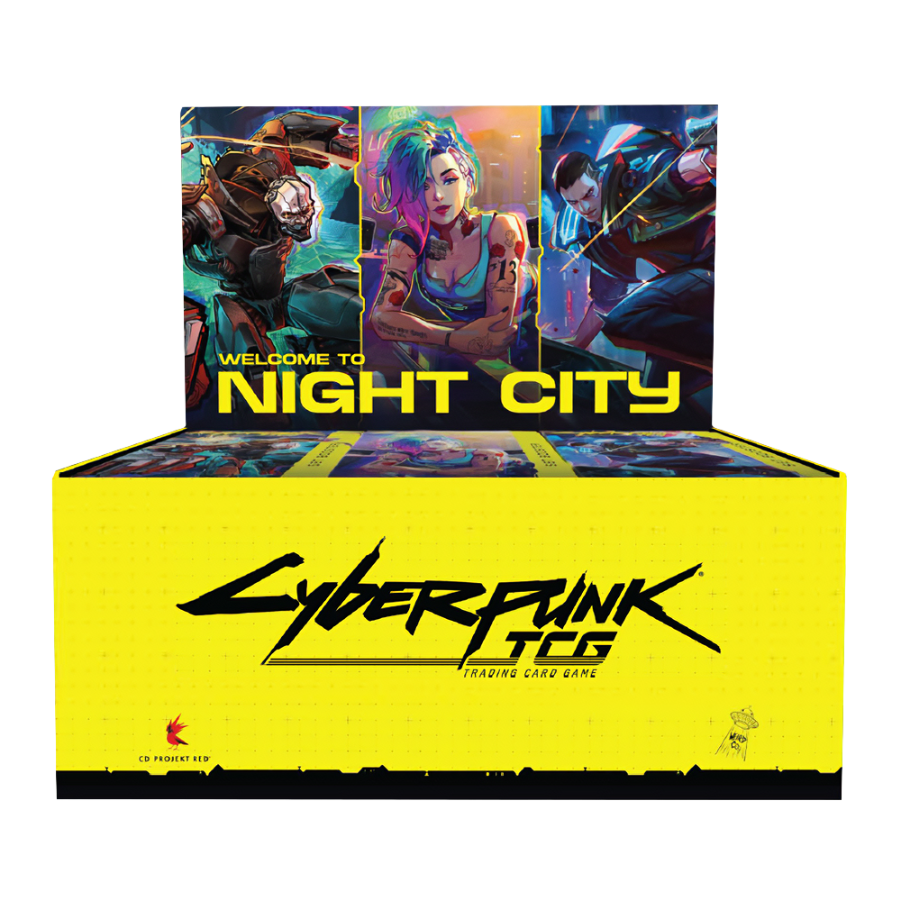 Cyberpunk TCG - Set 01 - Welcome to Night City - Booster Box (24x Packs)