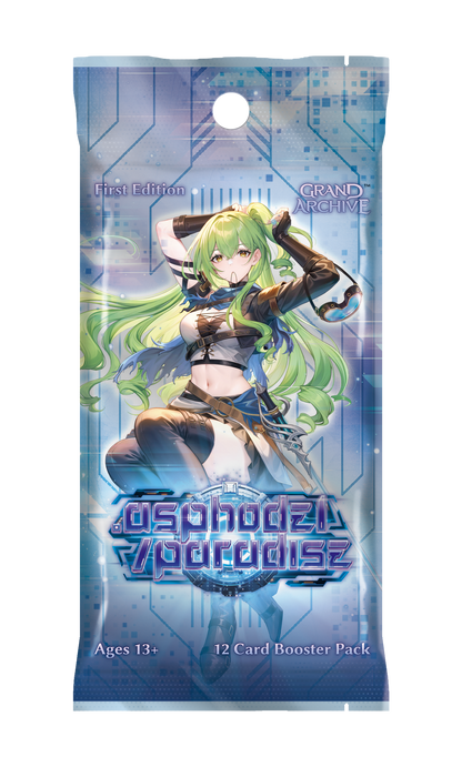 Grand Archive TCG - Set 05 - .asphodel/paradise - Display Case (6x Booster Boxes) (1st Edition)