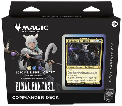Final Fantasy XIV Scions &amp; Spellcraft Commander Deck