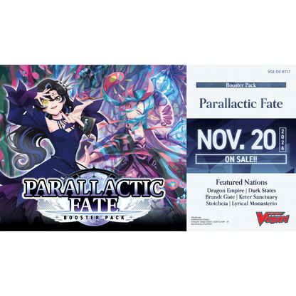 Cardfight!! Vanguard - Parallactic Fate - Display Case (12x Booster Boxes)