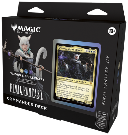 Final Fantasy XIV Scions &amp; Spellcraft Commander Deck