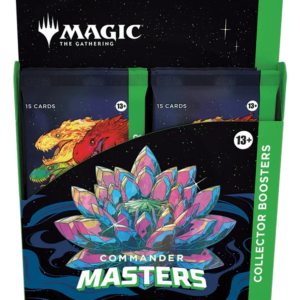 Magic: The Gathering - Commander Masters - Collector Booster Box (4x Packs)
