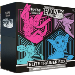 Pokemon TCG - Sword & Shield - Evolving Skies - Elite Trainer Box (Sylveon, Espeon, Glaceon, Vaporeon)