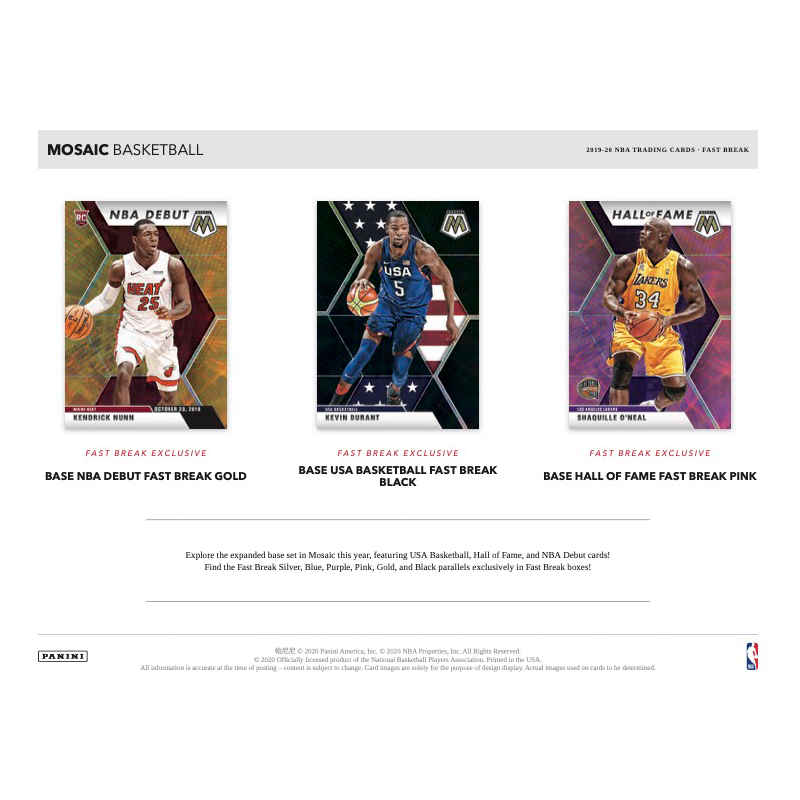 2019_20PaniniMosaicBasketballFastBreakBox_2