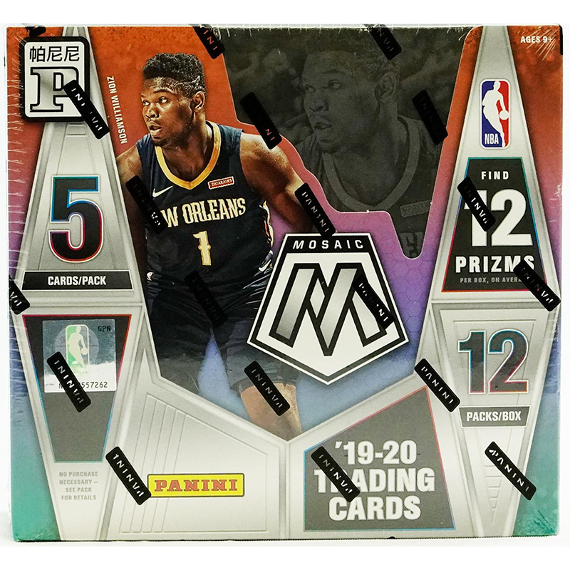 2019_20PaniniMosaicBasketballTmallBox