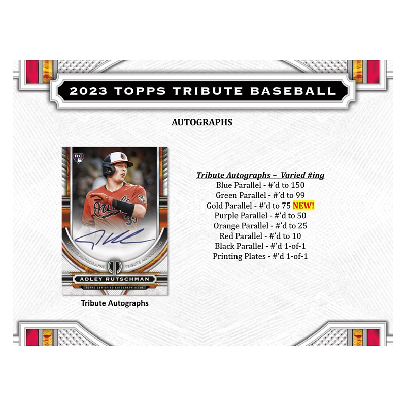 2023ToppsTributeBaseballHobbyBox3