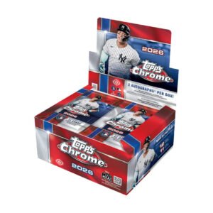 2026 Topps Chrome Baseball Jumbo Box (Presale 7/22)