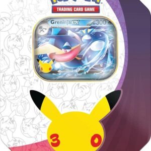 (Preorder) Pokémon 30th Celebration EX Tin Greninja