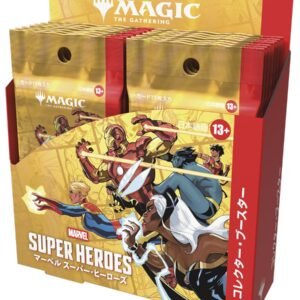 Magic: the Gathering | Marvel Super Heroes Collector Booster Japanese Edition (Box of 12 Pack) MTG Trekker Wizards of the Coast MSH D53581400