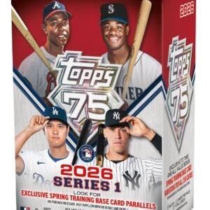 2026 Topps Series 1 Baseball Blaster Box, Look for Retail Exclusive Holo Holo Foil Parallels & Spring Training Variations