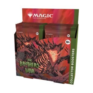 Magic: The Gathering The Brothers War Collector Booster Box | 12 Packs (180 Magic Cards)
