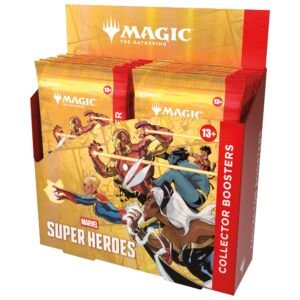 Magic: The Gathering | Marvel Super Heroes Collector Booster Box | 12 Packs | Collectible Trading Card Game